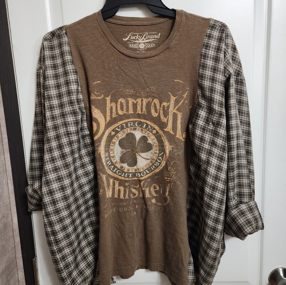 Shamrock Whiskey Flannel Rework - Picture 2 of 8
